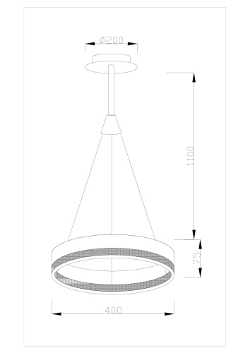Светодиодная потолочная люстра Moderli V1760-PL Crime фото 2 Светодиодная потолочная люстра Moderli V1760-PL Crime фото 2