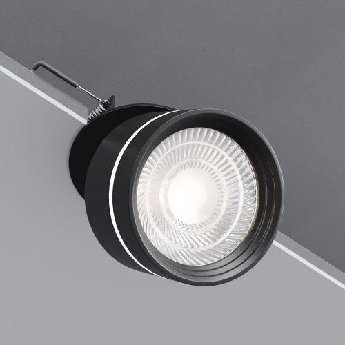 Встраиваемый поворотный светодиодный светильник 8W 4200K чёрный 25035/LED фото 2