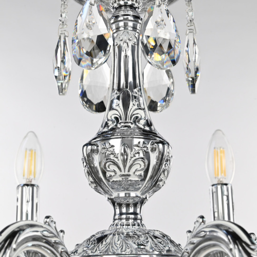 Люстра с хрустальными подвесками AL79101/6/175 A NW Bohemia Ivele Crystal (Богемия Ивеле Кристалл) фото 9