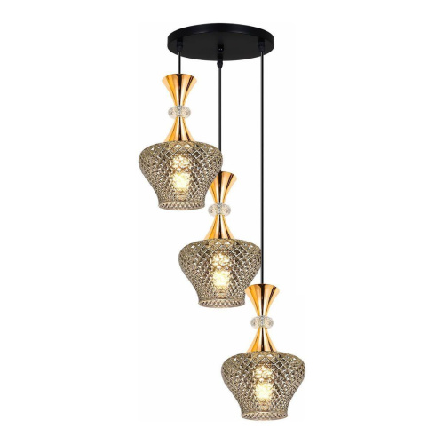 Подвесная люстра Reluce 09004-0.9-03 Smoke Подвесная люстра Reluce 09004-0.9-03 Smoke