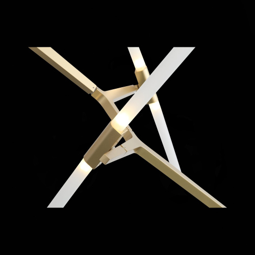 SL947.202.14 Люстра потолочная ST-Luce Золотистый/Белый G9 14*5W LACONICITA фото 11