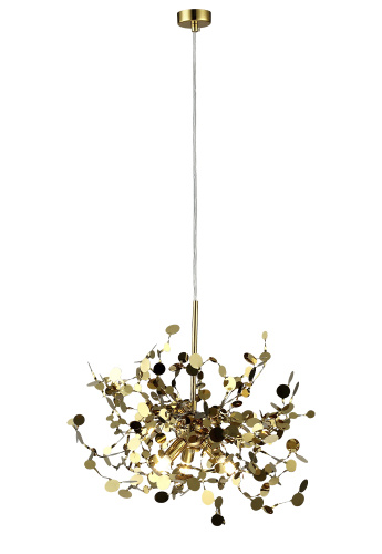 Светильник подвесной Crystal Lux GARDEN SP3 D400 GOLD фото 5