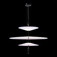 SL6101.423.01 Люстра подвесная ST-Luce Черный/Белый LED 1*15W 3000K ISOLA