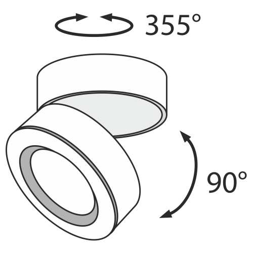 Потолочный светильник Technical C023CL-L20B фото 3