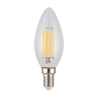 Лампа светодиодная филаментная диммируемая Voltega E14 5W 4000K прозрачная 8461