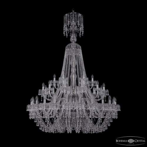 Люстра хрустальная 1410/24+12+6/460/XL-175/2d Ni V0300 Bohemia Ivele Crystal (Богемия Ивеле Кристалл)