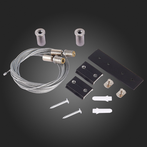 ST005.419.00.1 Тросовый подвес для магнитного шинопровода (2шт) ST-Luce Черный SKYLINE 48 фото 2