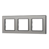 Рамка стеклянная FRM-GLARE-GS-3-GR Arlight 043801