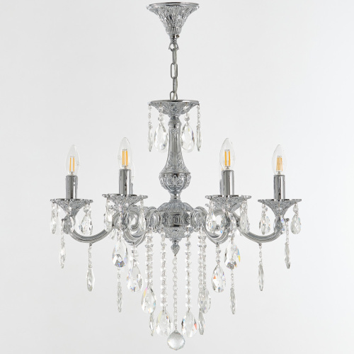 Люстра с хрустальными подвесками AL78101/6/175 B NW Bohemia Ivele Crystal (Богемия Ивеле Кристалл) фото 2