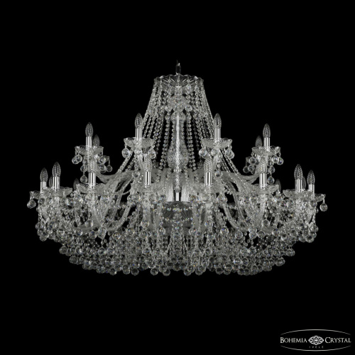 Люстра хрустальная 1409/16+8/460 Ni