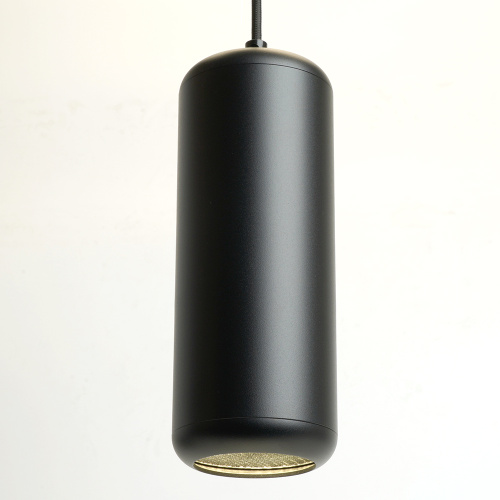 Светильник потолочный Feron HL3658 Barrel ECHO levitation  12W, 230V, GX53, чёрный, с  антибликовой сеточкой, на подвесе 1,7 м фото 3