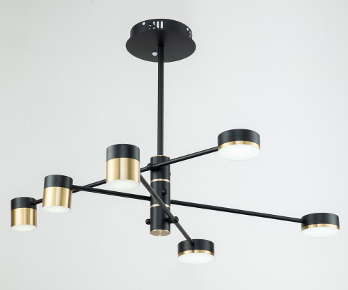 Потолочный светильник Escada 10246/6 LED*56W Black/Gold фото 2 Потолочный светильник Escada 10246/6 LED*56W Black/Gold фото 2