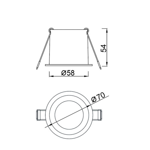 Встраиваемый светильник Mantra MALT 9232 фото 2
