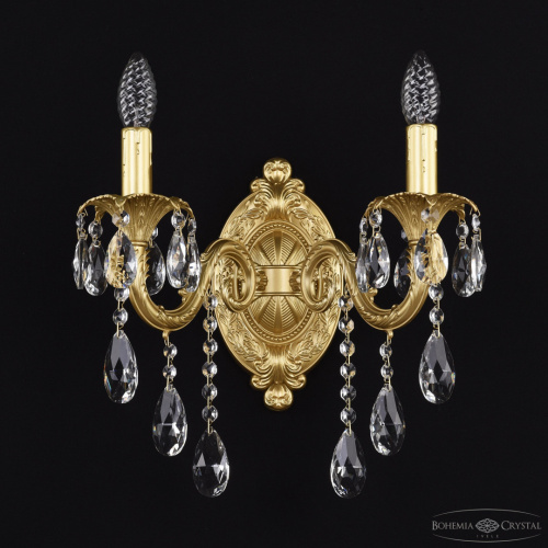 Бра с хрустальными подвесками AL7901B10/2/175 B AG Bohemia Ivele Crystal (Богемия Ивеле Кристалл) фото 3 Бра с хрустальными подвесками AL7901B10/2/175 B AG Bohemia Ivele Crystal (Богемия Ивеле Кристалл) фото 3