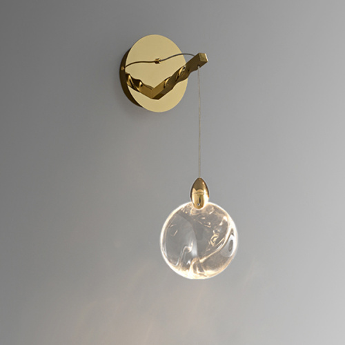 Настенный светильник MT9176-1WB titanium gold фото 2