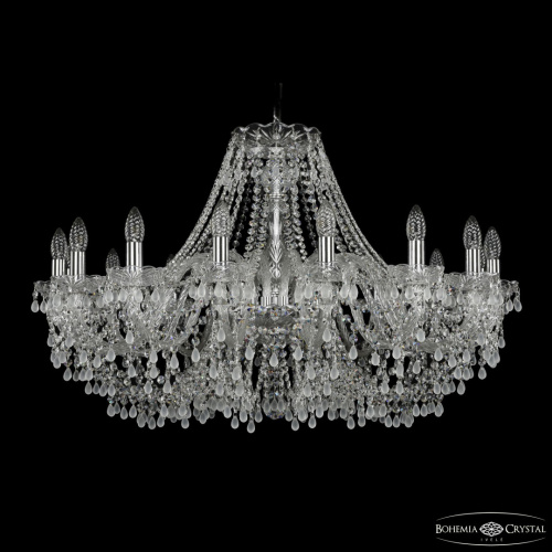 Люстра хрустальная 1410/16/360 Ni V0300 Bohemia Ivele Crystal (Богемия Ивеле Кристалл)