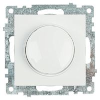 Выключатель диммирующий TRIAC(механизм), STEKKER GLS10-7106-01, 250V, 500W, серия Катрин, белый
