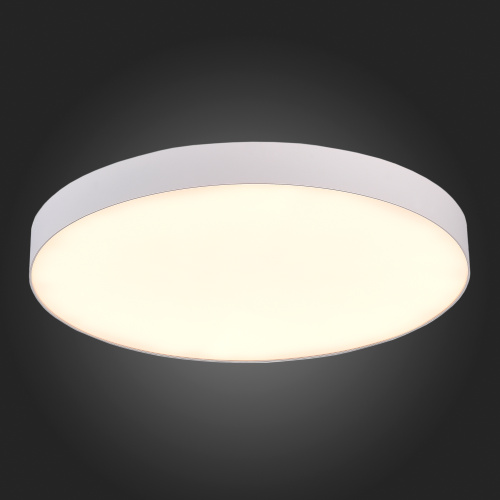 ST606.532.96 Светильник потолочный Белый LED 1*96W 3000K 8 640Lm Ra>85 120° IP20 D600xH55 185-265V Накладные светильники фото 4