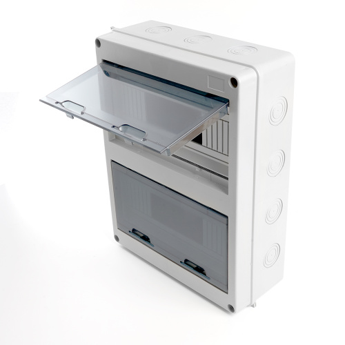 Бокс настенный STEKKER EBX50-1/24-65 24 модуля, пластик, IP65 фото 4