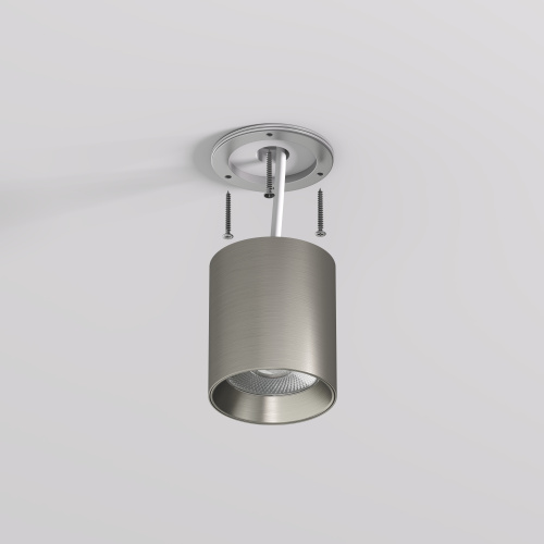 DK2610-DN Накладной светильник SHINE TUBE со светодиодом, D70*H80, IP20, 3000К, 10W, RA?90, темный никель, алюминий фото 4