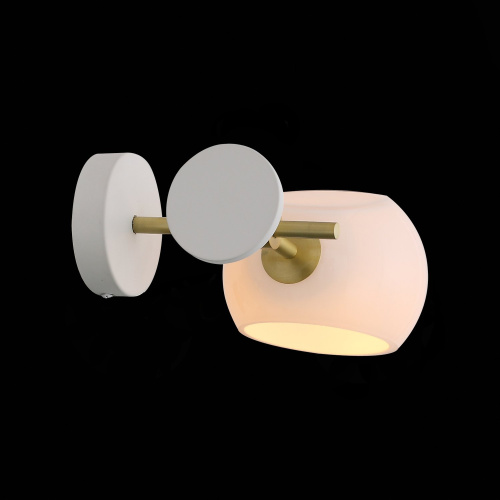 SL434.501.01 Бра ST-Luce Белый/Белый E14 1*40W CALMARE фото 8