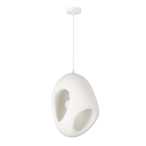 SL1522.543.01 Светильник подвесной ST-Luce белый/белый E27 1*60W WABI SABI фото 5