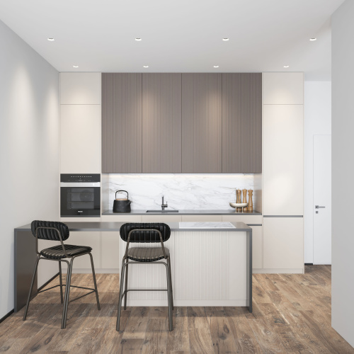 DK2085-BK Фиксирующее кольцо для светильников серии INVIZ DK2080-WH, DK2081-WH, черное, ABS-пластик фото 3