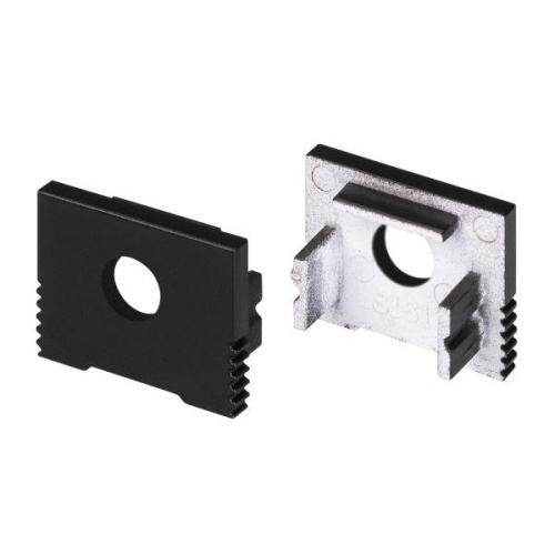 Набор заглушек Arlight SL-Slim-H13M Black с отверстием 032998 Набор заглушек Arlight SL-Slim-H13M Black с отверстием 032998