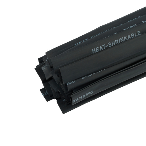 Термоусадочная трубка STEKKER HST-1260-100BK, длина 100 см., коэф. усадки 2:1, черный фото 2