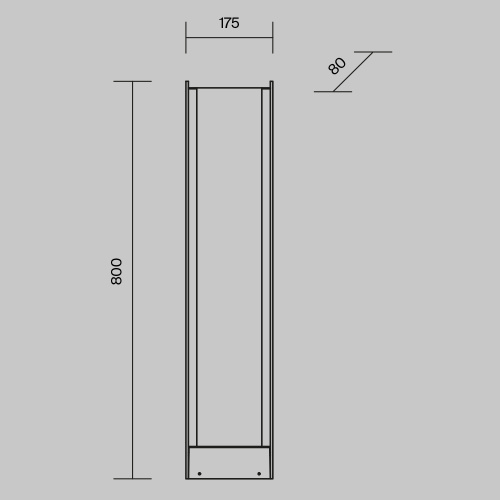 Ландшафтный светильник Outdoor O445FL-L20GF3K1 фото 2