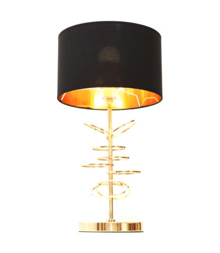 Настольная лампа Lumina Deco Milari LDT 5530 F.GD+BK Настольная лампа Lumina Deco Milari LDT 5530 F.GD+BK
