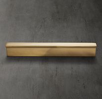 Ручка-скоба Exley L.20.3 Lac.Burnished Brass