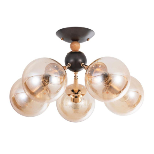 Потолочная люстра Arte Lamp Boston A4485PL-5BK Потолочная люстра Arte Lamp Boston A4485PL-5BK