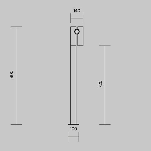 Ландшафтный светильник Outdoor O494FL-L10B3K фото 10