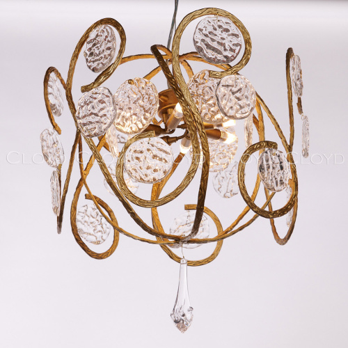 Люстра Cloyd MAZE C6 / Ø45 см - латунь (арт.10446) фото 3