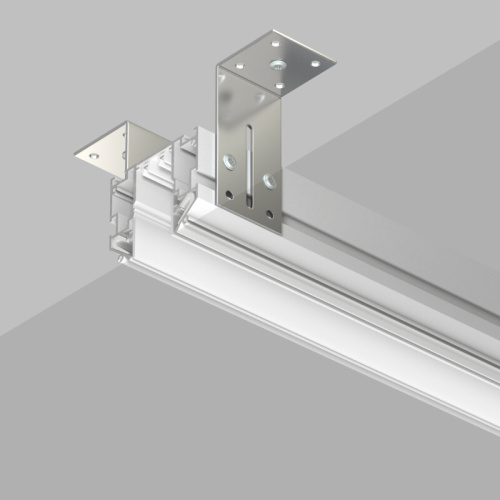 TR2022-WH Профиль-трек SMART ONE, для натяжных потолков, 2 м, алюминий, белый фото 4