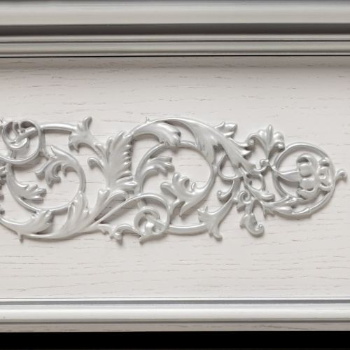 Каминокомплект PASADENA/АТЛАНТИДА Белый дуб с серебряной патиной с очагом Электроочаг JOKER/ДЖОКЕР 52 фото 9