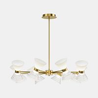 SL2004.303.16 Светильник подвесной ST-Luce латунь/прозрачный, белый, латунь G9 LED 16*5W SPIRIT