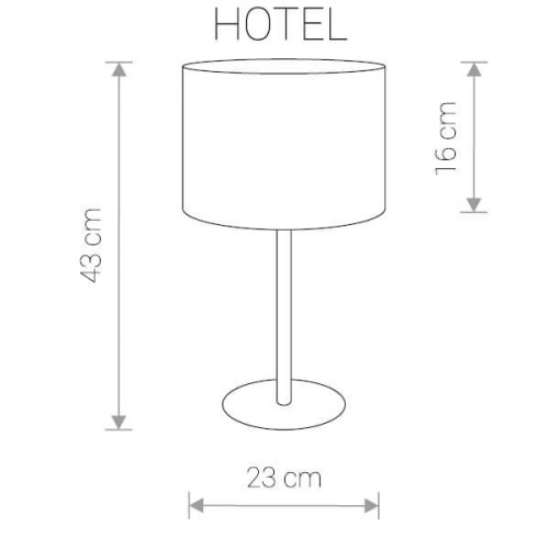Настольная лампа Nowodvorski Hotel 9301 фото 3