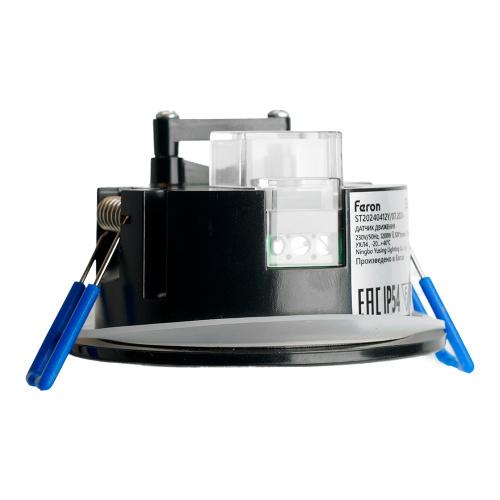 Датчик движения и освещенности 1200W 8m 120°(гориз.) 360°(верт.) чёрный, SEN55, артикул 51577 фото 6