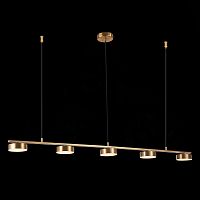 SL6000.303.05 Светильник подвесной ST-Luce Латунь/Латунь LED 5*7W 3000K PANCES