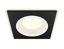 Комплект встраиваемого светильника Ambrella light Techno Spot XC7632001 SBK/SWH черный песок/белый песок (C7632, N7010)
