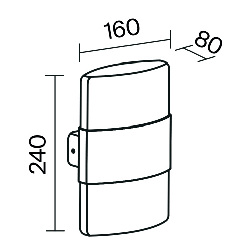 Уличный настенный светильник Outdoor O442WL-L12GF3K фото 8