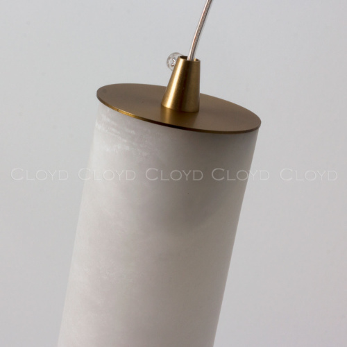 Подвесной светильник Cloyd LERMONT-B P1 / алебастр - латунь (арт.11143) фото 4