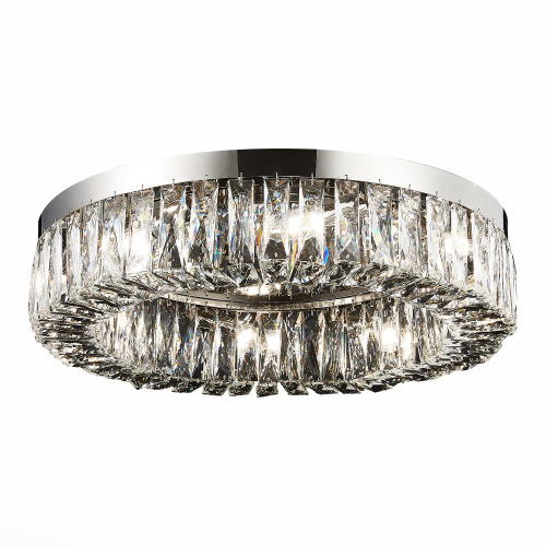 SL1226.102.08 Люстра потолочная ST-Luce Никель/Прозрачный E14 8*40W Rifrazio фото 7