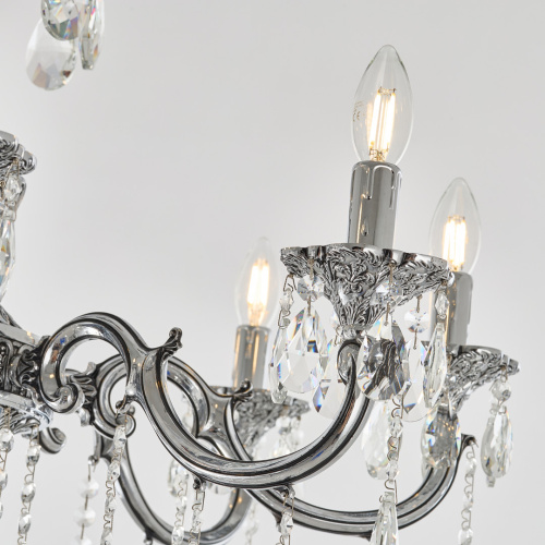 Люстра с хрустальными подвесками AL78101/8/250 B NB Bohemia Ivele Crystal (Богемия Ивеле Кристалл) фото 10