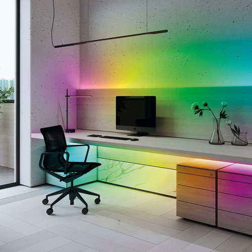 Светодиодная LED лента Feron LS606, 60SMD(5050)/m 14,4W/m 12V 5m RGB фото 4 Светодиодная LED лента Feron LS606, 60SMD(5050)/m 14,4W/m 12V 5m RGB фото 4