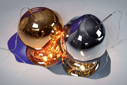 Подвесной светильник Melt Chrome Led фото 3