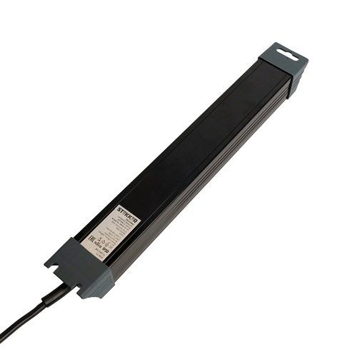 Сетевой фильтр 4-местный с/з STEKKER 3x1мм2, 5 м, 250В, 16А, серия Techno, HM22-41-05, черный фото 2