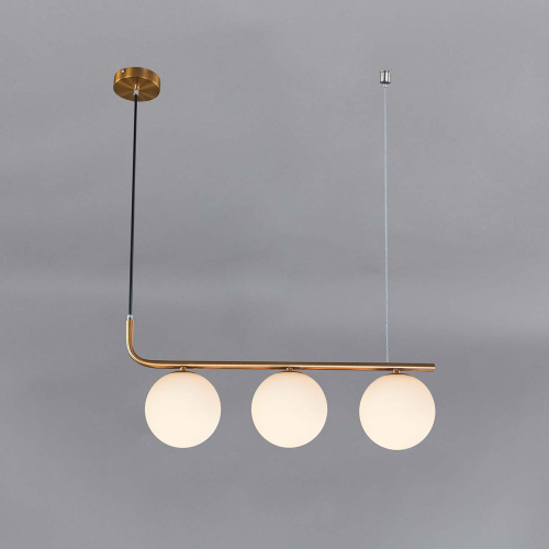 Подвесной светильник Escada 1163/3S E27*60W Atique brass фото 3